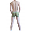 WangJiang Nylon Mesh Boxer Shorts with Flowers Print