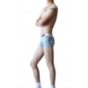 Cotton Boxer Shorts with Print by WangJiang