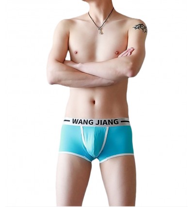 WangJiang Cotton Boxer Shorts with Open Front
