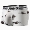 Black Nylon Boxer Shorts by WangJiang