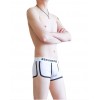 WangJiang Elastic Polyester Boxer Shorts 4033-PJ yellow