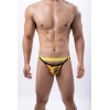 WangJiang Gay Men Sexy Cotton Jockstrap 4036-SD yellow