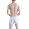 WangJiang Nylon Fabric Dot Trunks 3064-JJK white