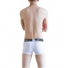 WangJiang Nylon Boxer Shorts 3065-PJ white