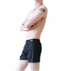 WangJiang Nylon Long Shorts 4037-ALK black