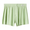 WangJiang Nylon Long Shorts 4037-ALK green