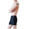 WangJiang Nylon Long Shorts 4037-DK black