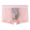 WangJiang Transparent Polyester Fabric Boxer Shorts 3066-PJpink