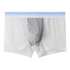 WangJiang Transparent Polyester Fabric Boxer Shorts 3066-PJ white