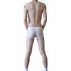 WangJiang Transparent Polyester Fabric Boxer Shorts 3067-PJ white