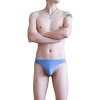 WangJiang Nylon Low Rise Sexy Thong G6002-DK Blue