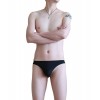 WangJiang Nylon Low Rise Sexy Thong G6002-DK Black