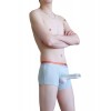 WangJiang Cotton Boxer Shorts with Sleeve 5023-PJ Grey